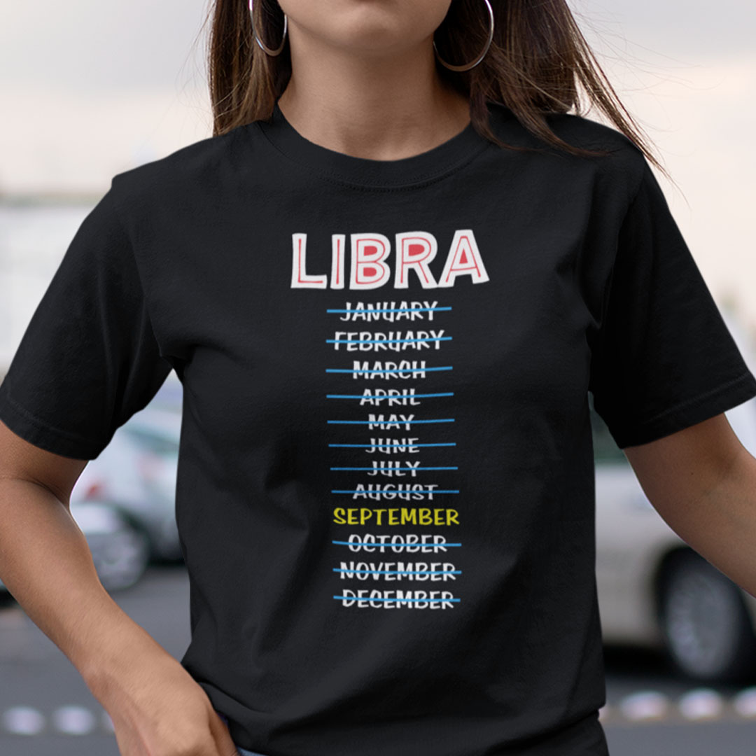 Libra September Shirt Zodiac Libra Tee.jpg