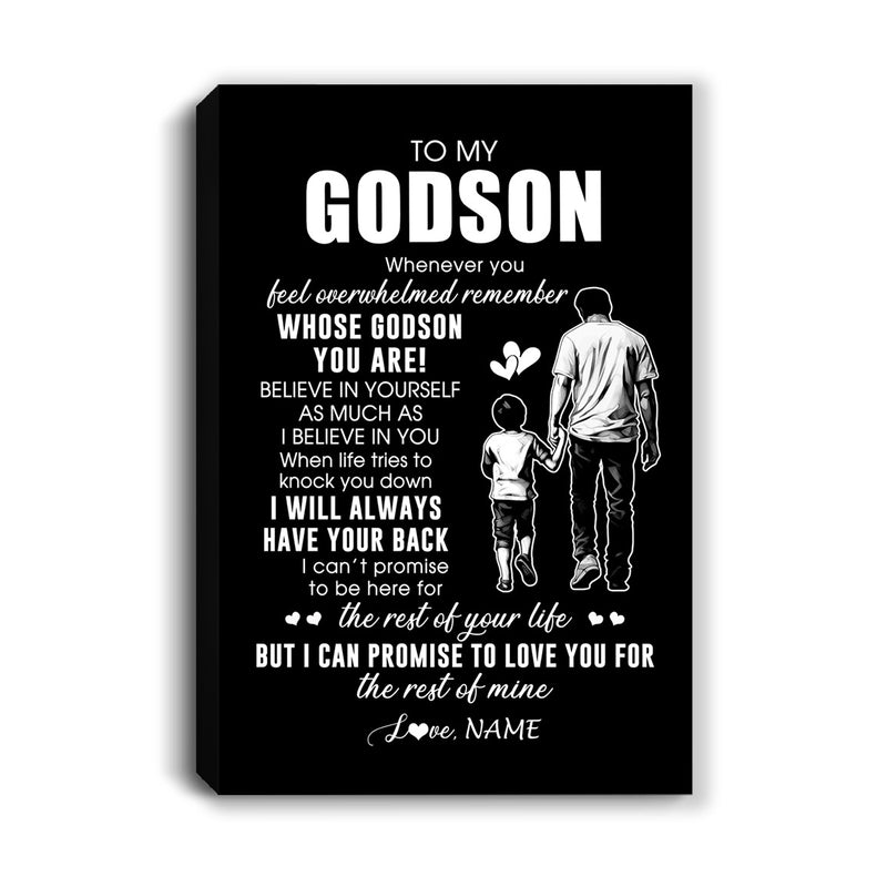 Personalized To My Godson Canvas From Godfather Whenever You Feel Overwhelmed Godson Birthday Gifts Graduation Christmas Custom Wall Art Print Framed Canvas Canvas mockup 1 800x.jpg