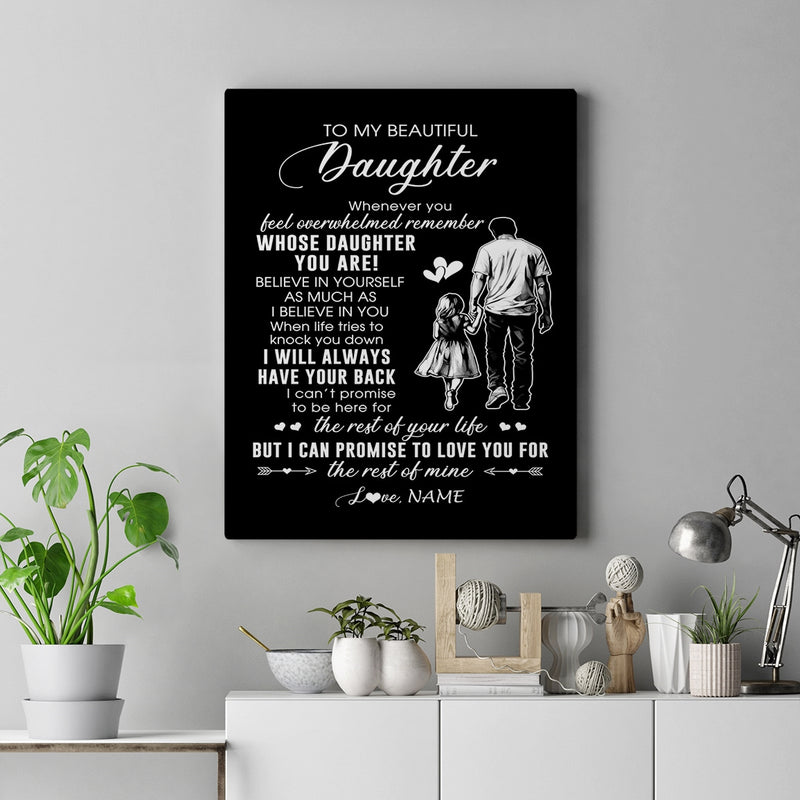 Personalized To My Daughter Canvas From Dad Father Whenever You Feel Overwhelmed Daughter Birthday Gifts Graduation Christmas Custom Wall Art Print Framed Canvas Canvas mockup 2 800x.jpg