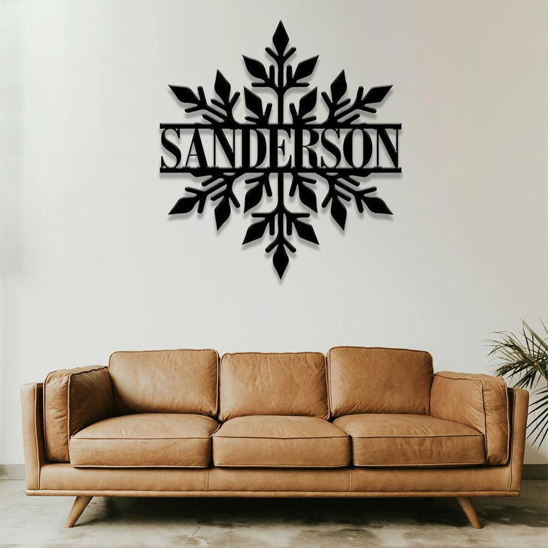 personalized monogram snowflake name metal sign name initials wreath holiday decor nfbhi1ww.jpg