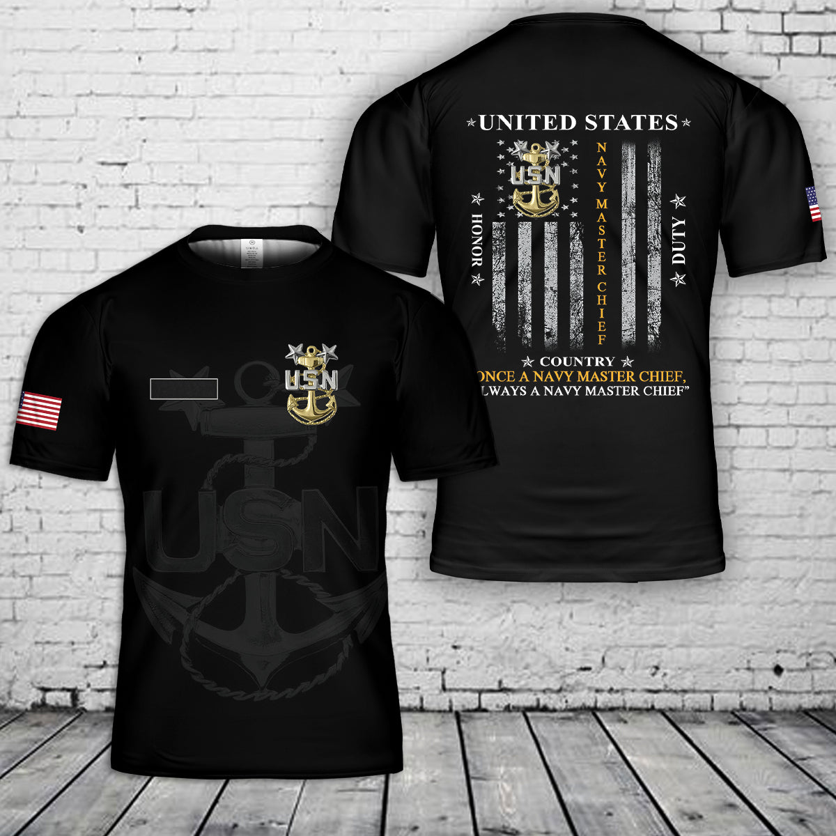 Custom Name US Navy Master Chief T Shirt 3D DLSI0205PL08 mk.jpg