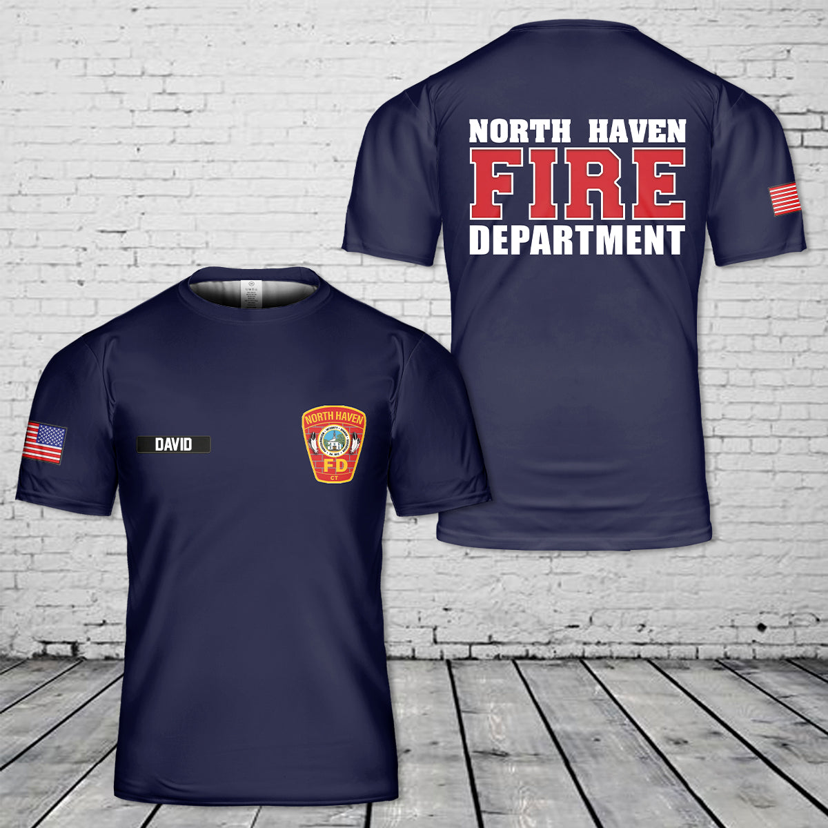 North Haven Fire Department North Haven Connecticut 3D T Shirt3 NLMP2804PL08.jpg