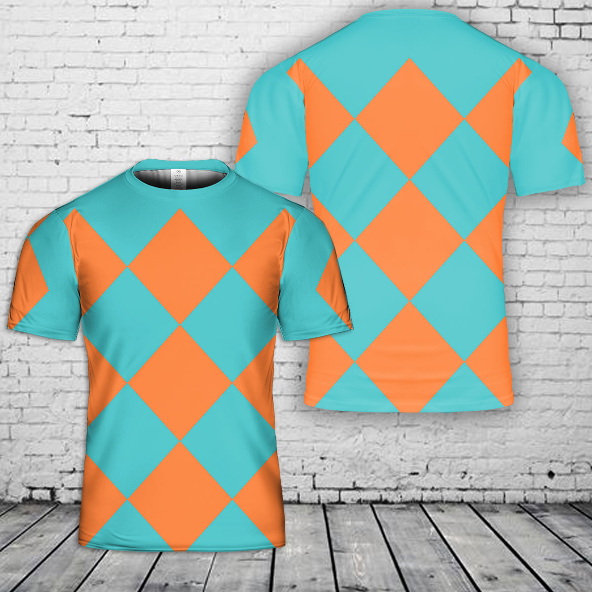 Horse Jockey Racing Silks T Shirt 3D DLSI2904PL06 mk.jpg