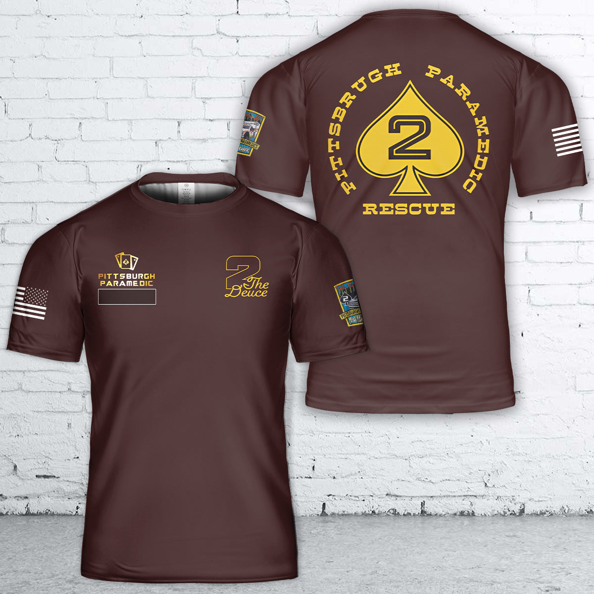 Custom Name Pittsburgh2C Pittsburgh EMS Rescue 2 T Shirt 3D DLTT2804PL11 mk2.jpg