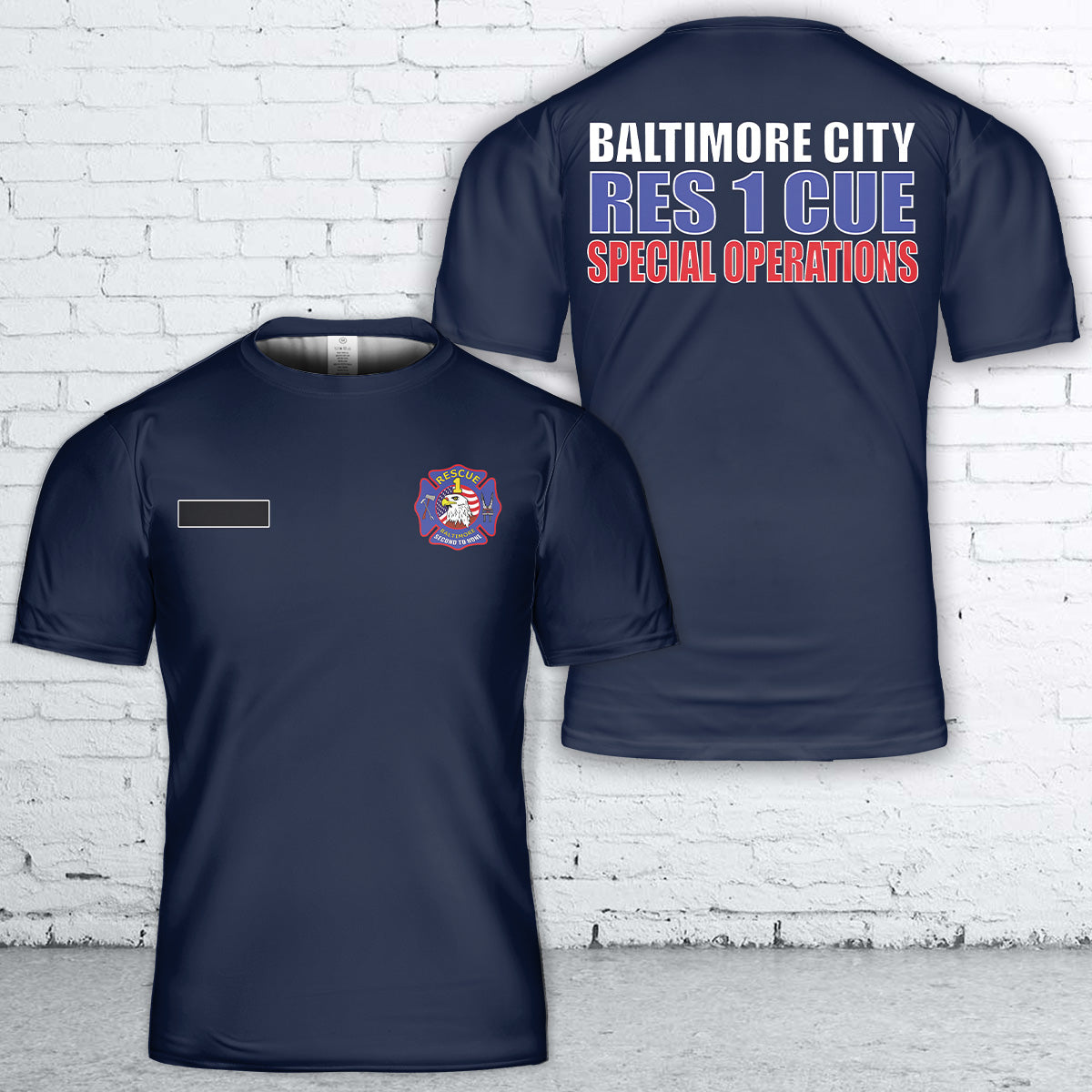Custom Name Baltimore2C Baltimore Rescue 1 Special Operation T Shirt 3D DLTT2804PL03 mk.jpg