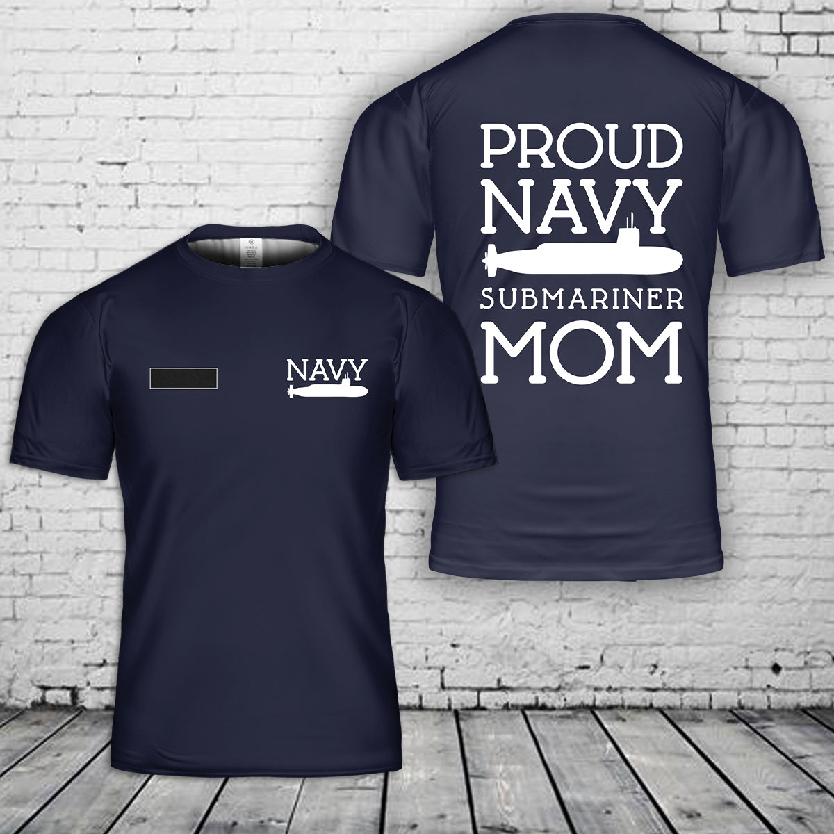 Custom Name US Proud Navy Submariner Mom T Shirt 3D DLSI2104PL05 mk1.jpg