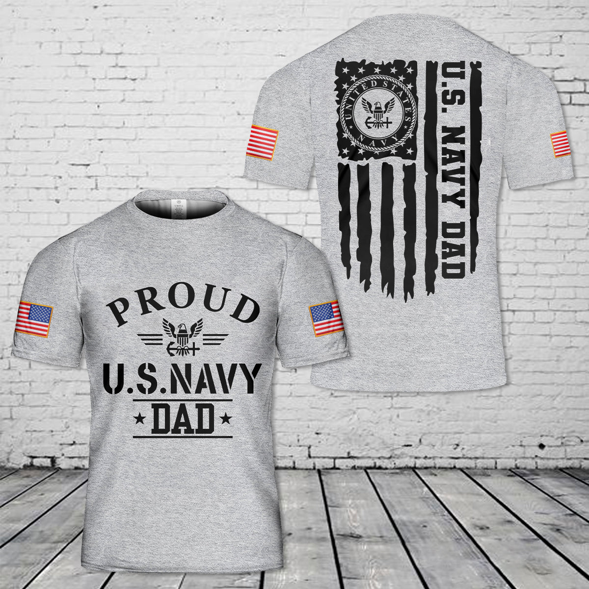 US Navy Dad 3D T Shirt2 NLMP1004PL07.jpg