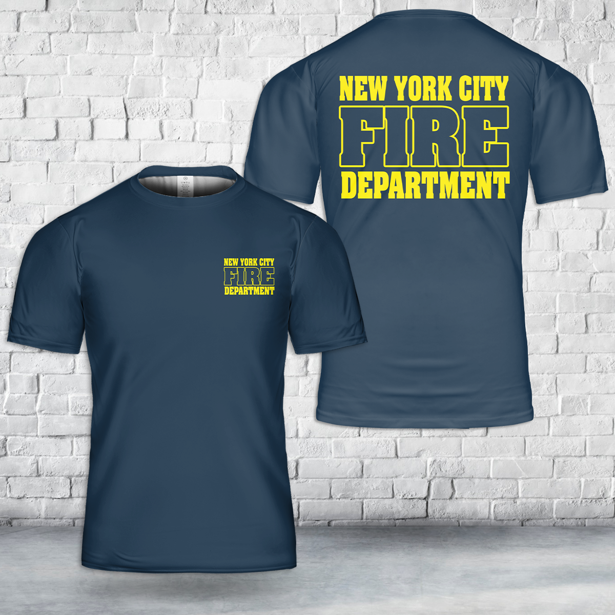 New York City Fire Department T Shirt 3D DLHH1004PL05.png