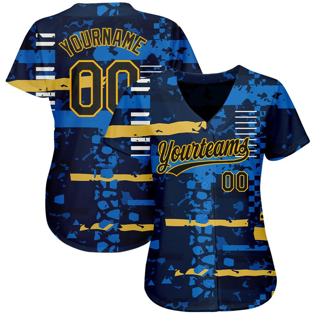 custom navy navy gold 3d pattern design authentic baseball jersey w05044t4.jpg