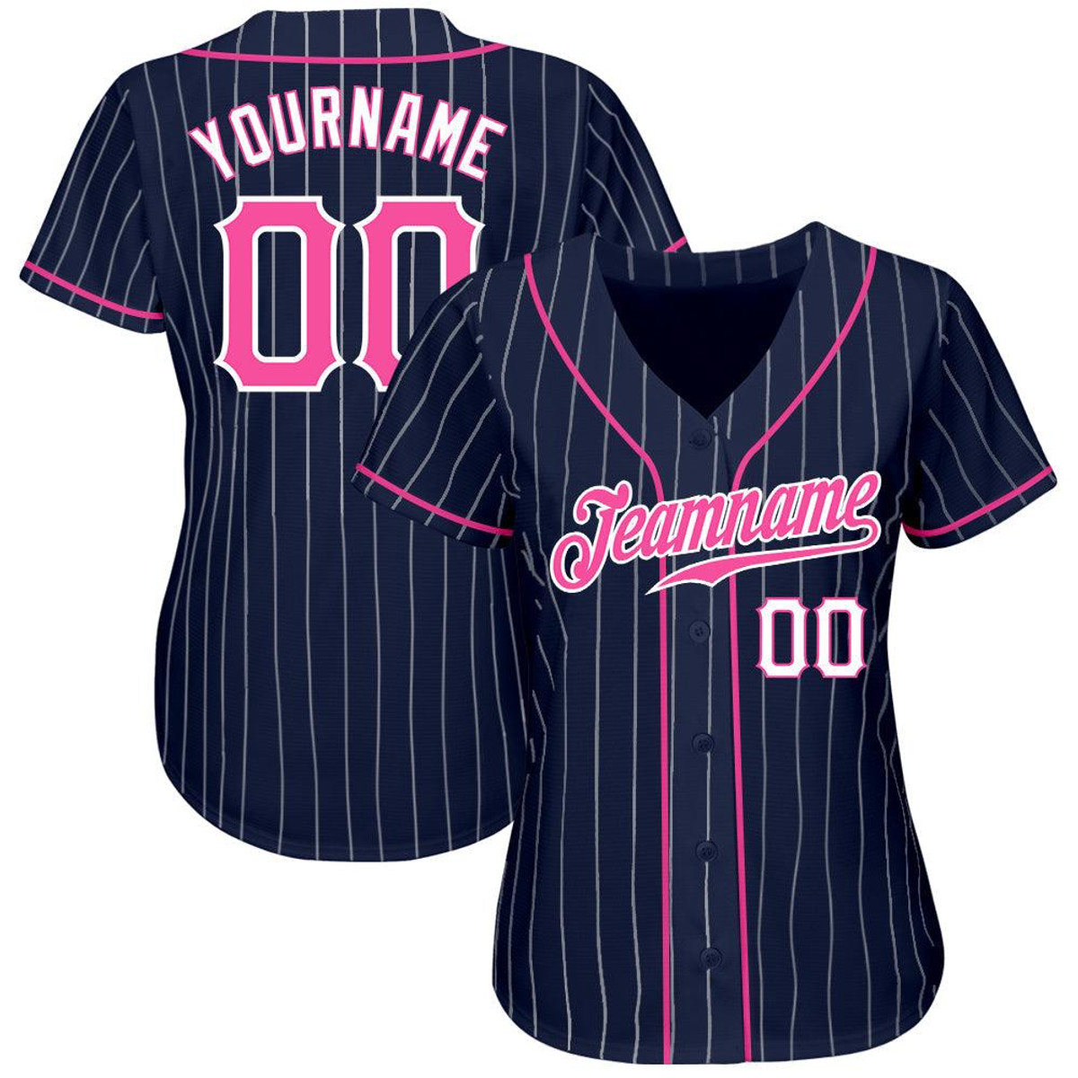 custom navy white pinstripe pink white authentic baseball jersey m2csr4vz.jpg