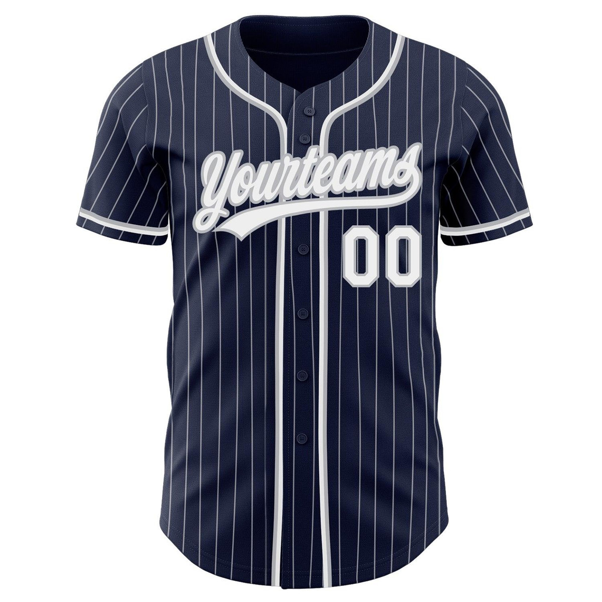 custom navy white pinstripe white gray authentic baseball jersey dzntbscd.jpg