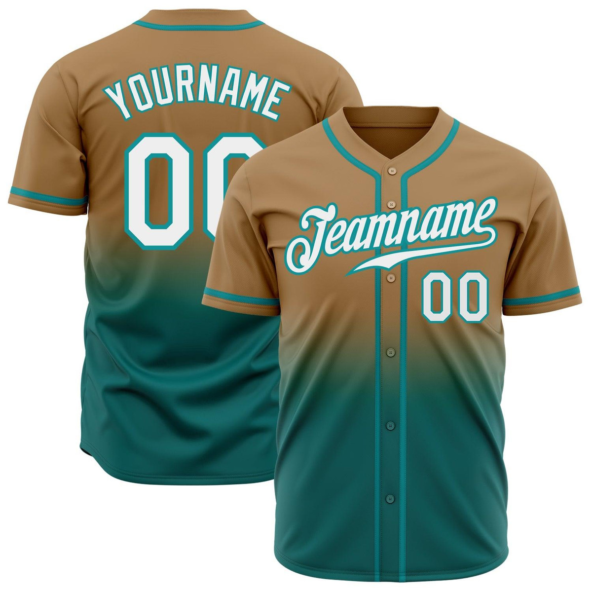 custom old gold white teal authentic fade fashion baseball jersey i2mmrf2u.jpg