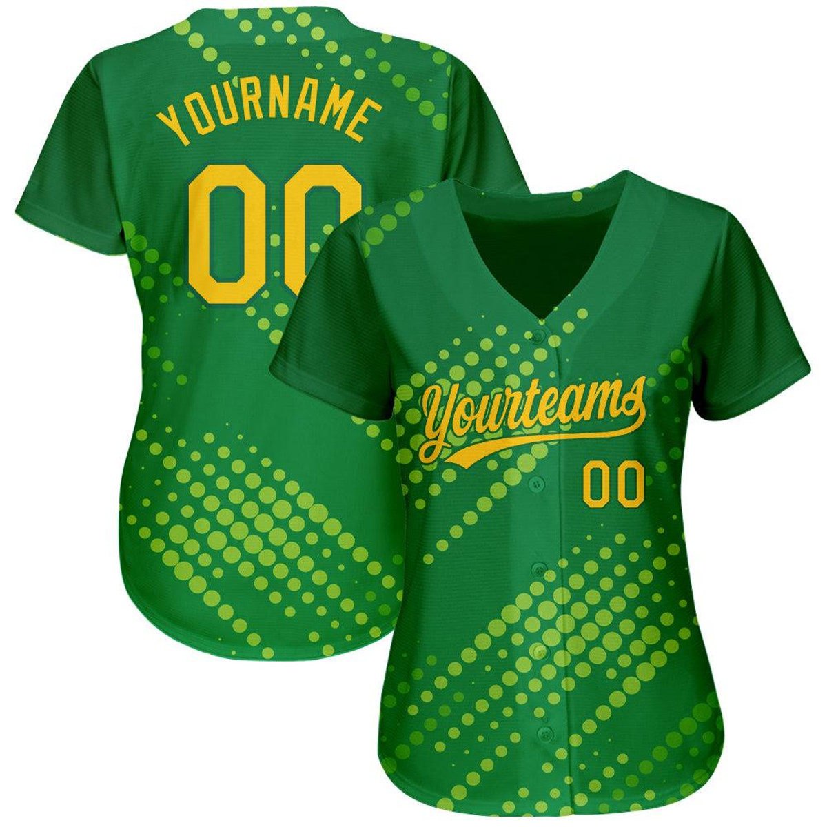 custom neon green gold kelly green 3d pattern design authentic baseball jersey dn3uh0u5.jpg