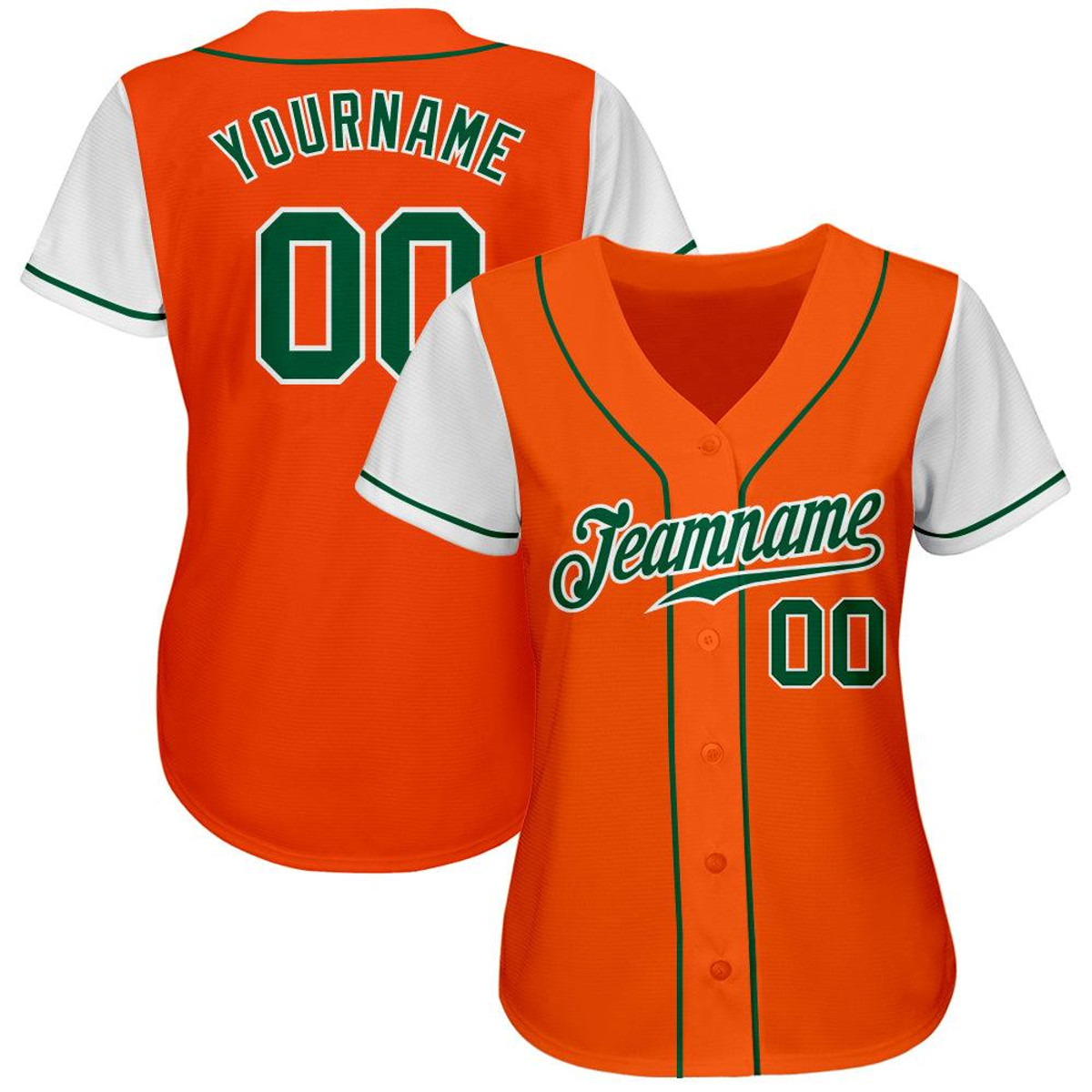 custom orange kelly green white authentic two tone baseball jersey oveatufm.jpg