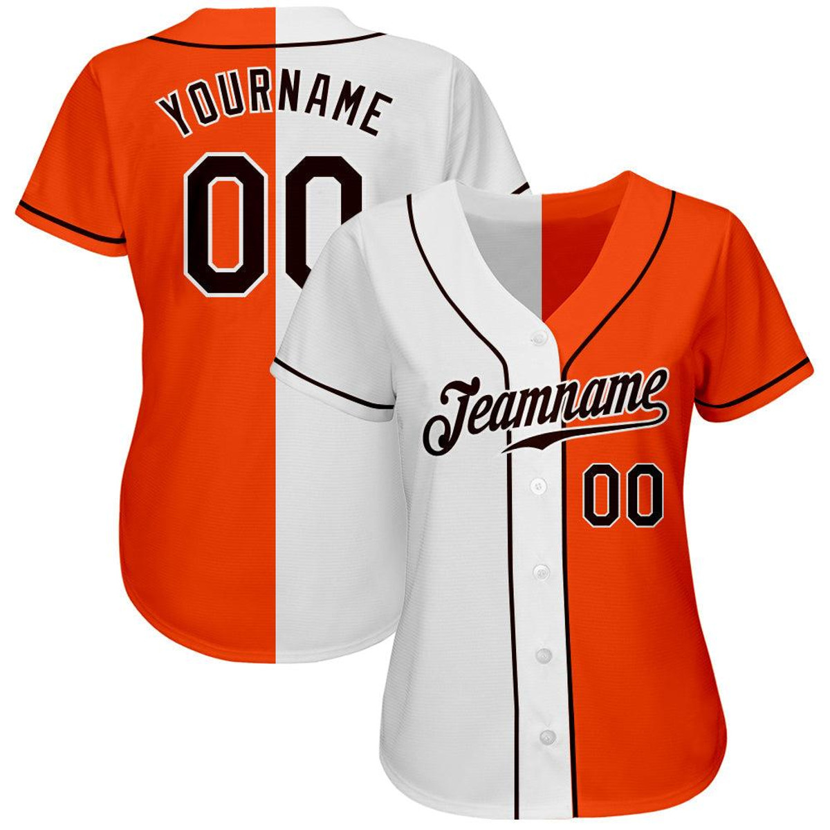 custom orange brown white authentic split fashion baseball jersey hiy1wcpu.jpg