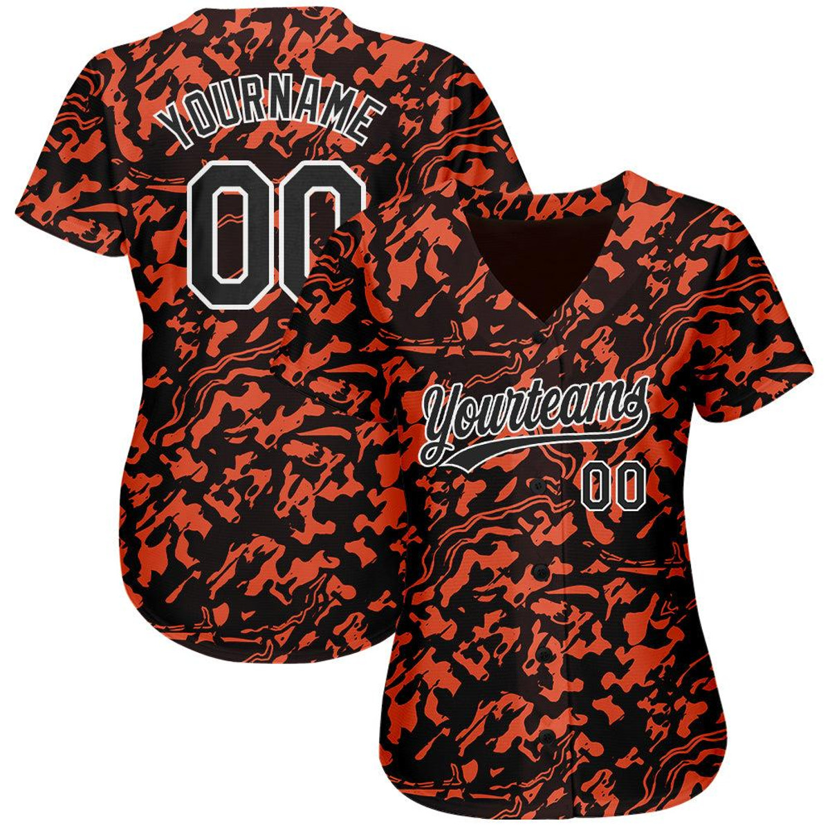 custom orange black white 3d pattern design authentic baseball jersey nq1ngz10.jpg