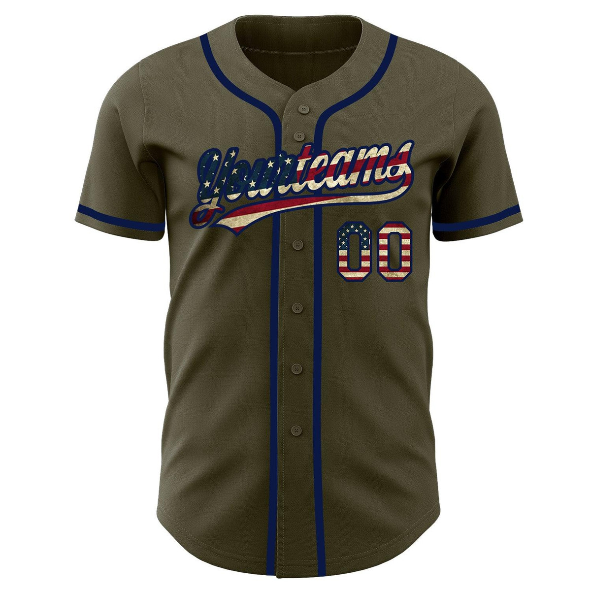 custom olive vintage usa flag navy authentic salute to service baseball jersey 3mexgbf1.jpg