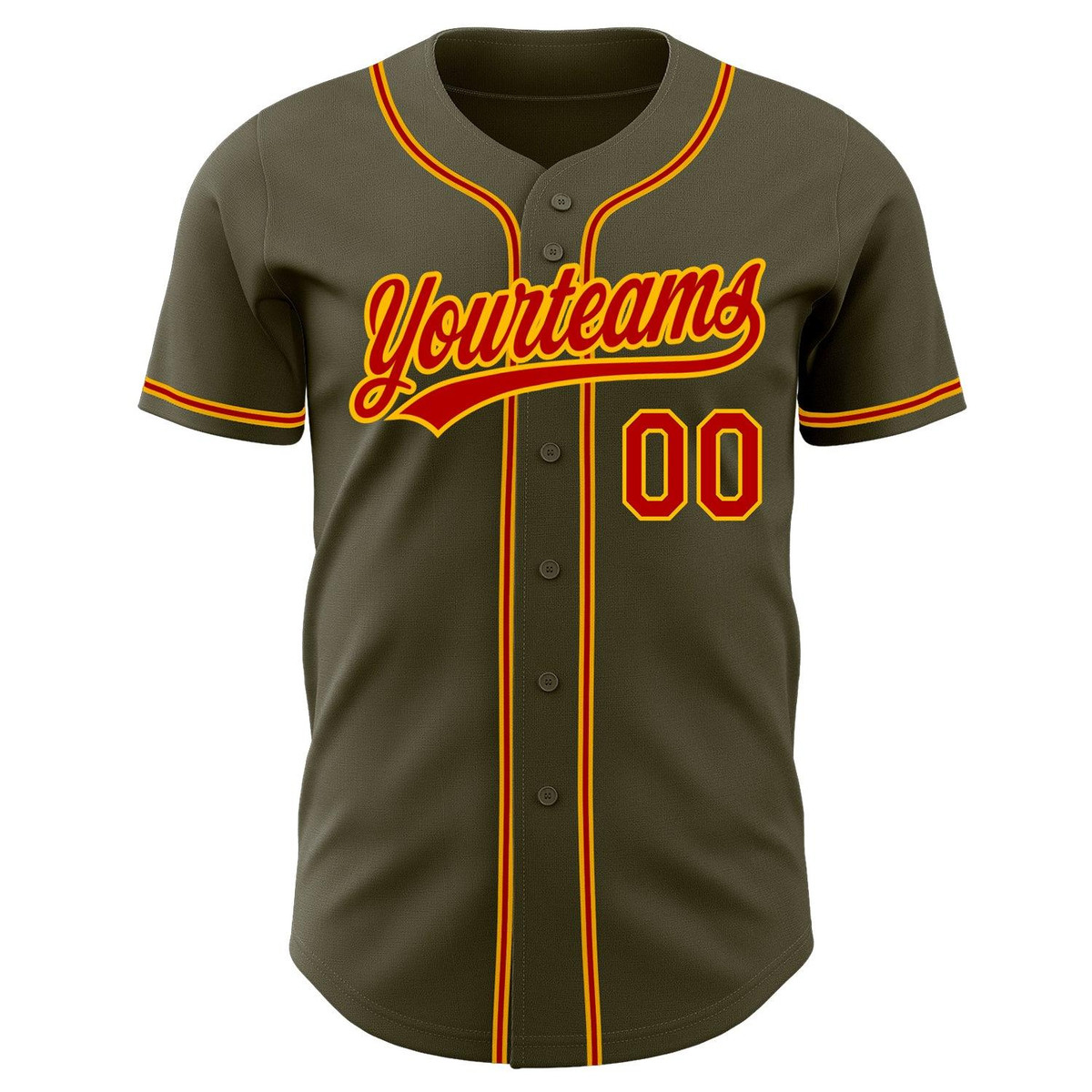 custom olive red gold authentic salute to service baseball jersey ew455ap4.jpg