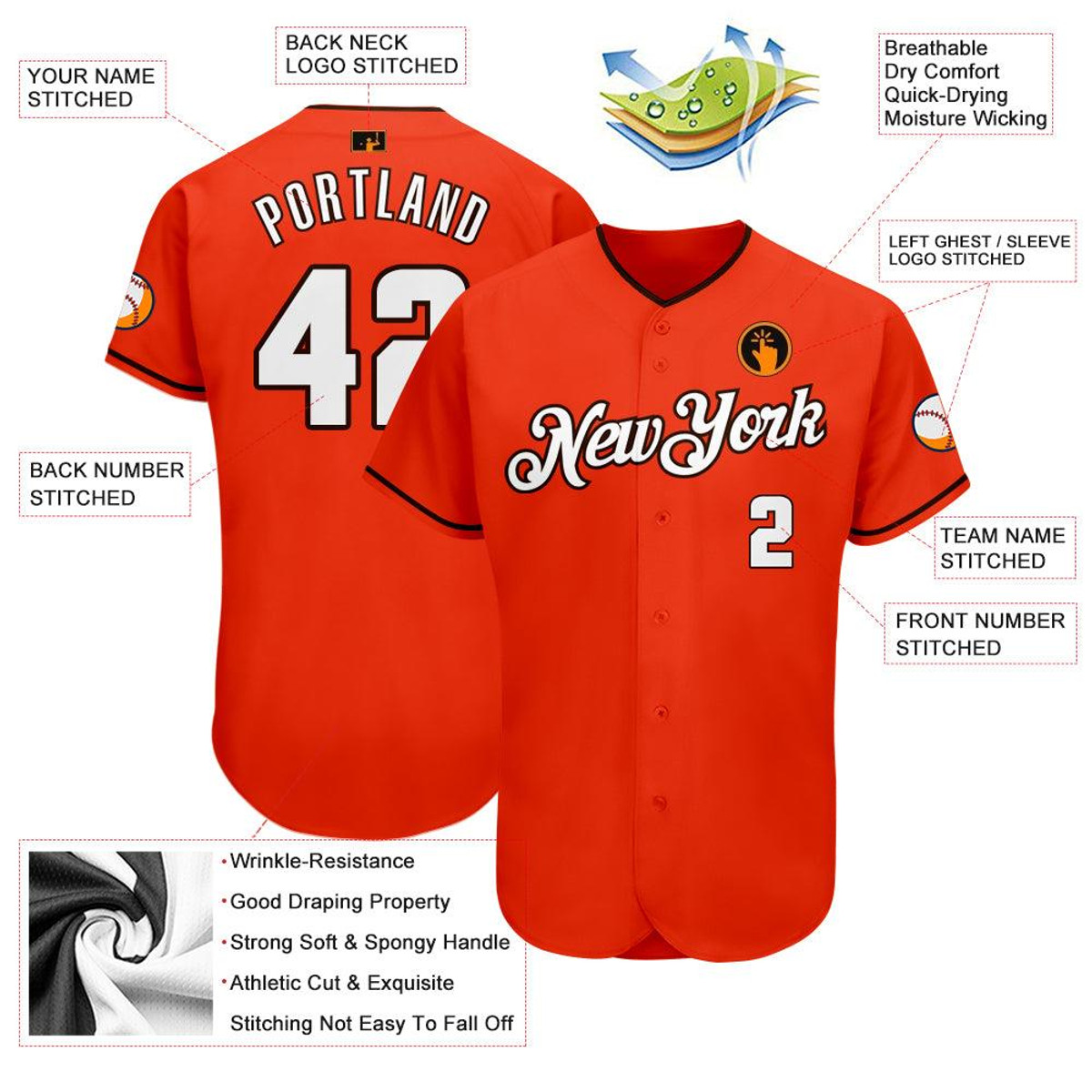 custom orange white brown authentic baseball jersey tjlf42qv.jpg