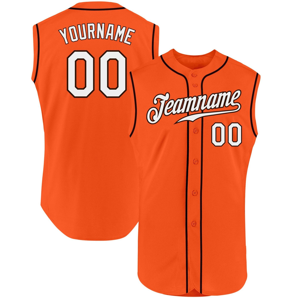 custom orange white brown authentic sleeveless baseball jersey zq1tamgy.jpg