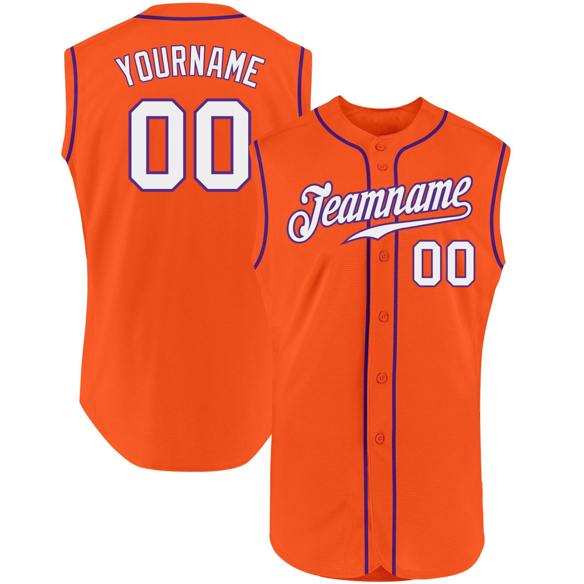 custom orange white purple authentic sleeveless baseball jersey wgedajw5.jpg