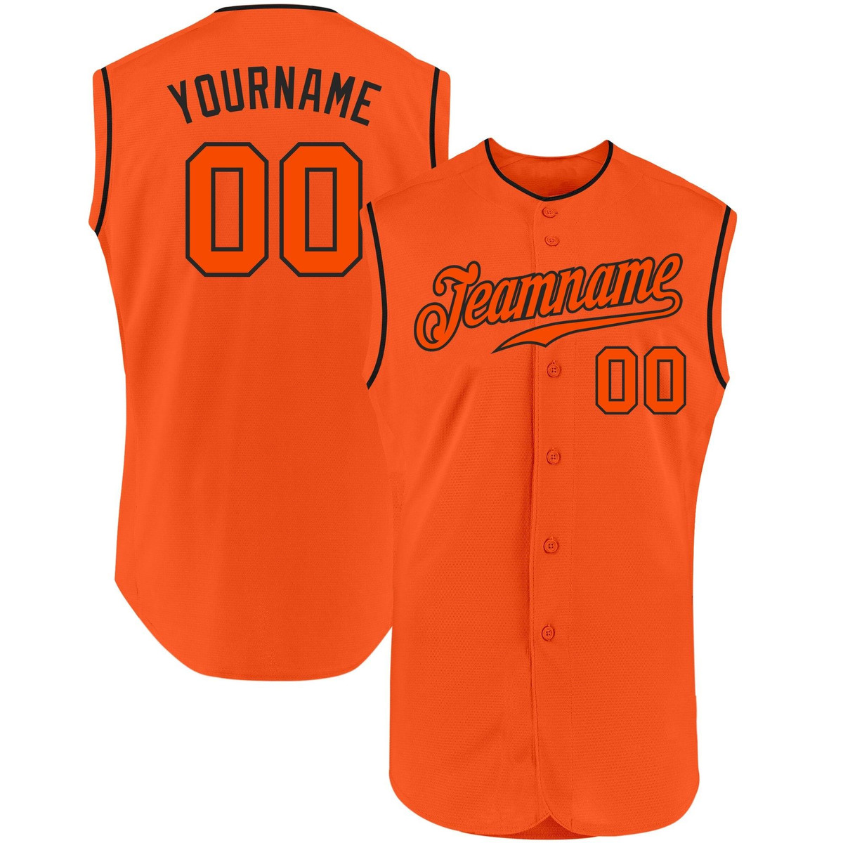 custom orange orange black authentic sleeveless baseball jersey ykfefoej.jpg