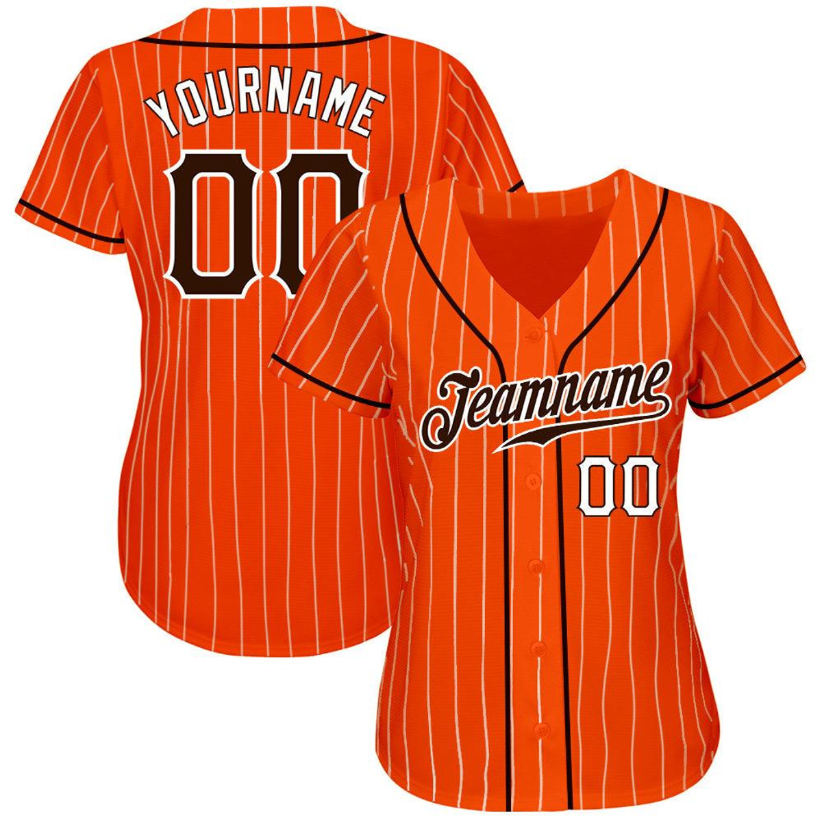 custom orange white pinstripe brown white authentic baseball jersey wscue41v.jpg