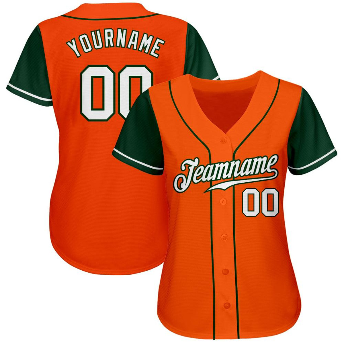 custom orange white green authentic two tone baseball jersey riafu1sf.jpg