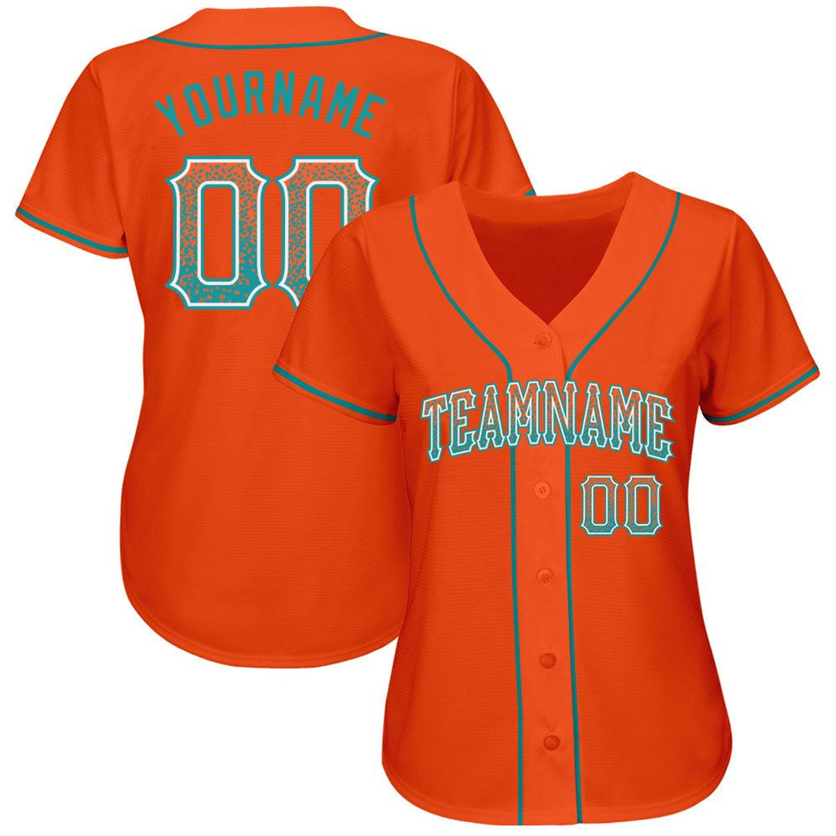 custom orange teal white authentic drift fashion baseball jersey qjsdnn25.jpg