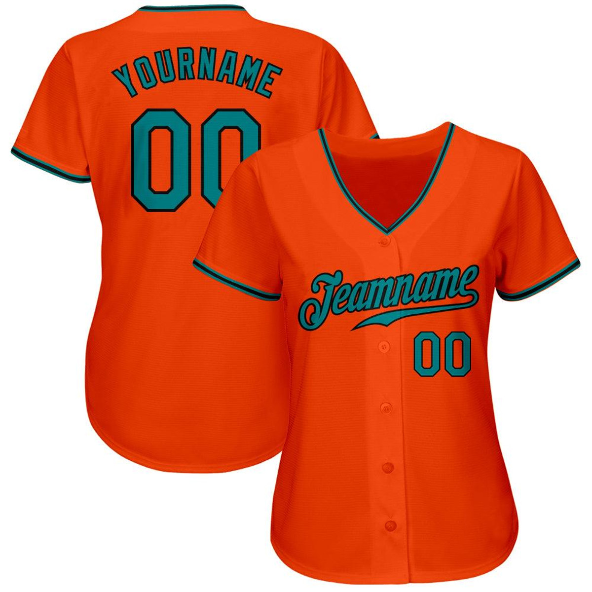 custom orange teal black authentic baseball jersey oam2cchg.jpg