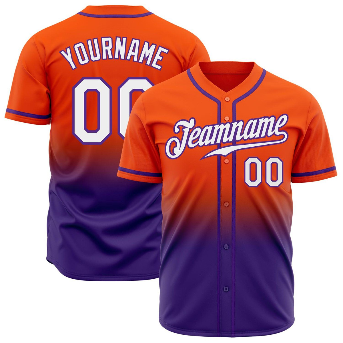 custom orange white purple authentic fade fashion baseball jersey vusw5orh.jpg