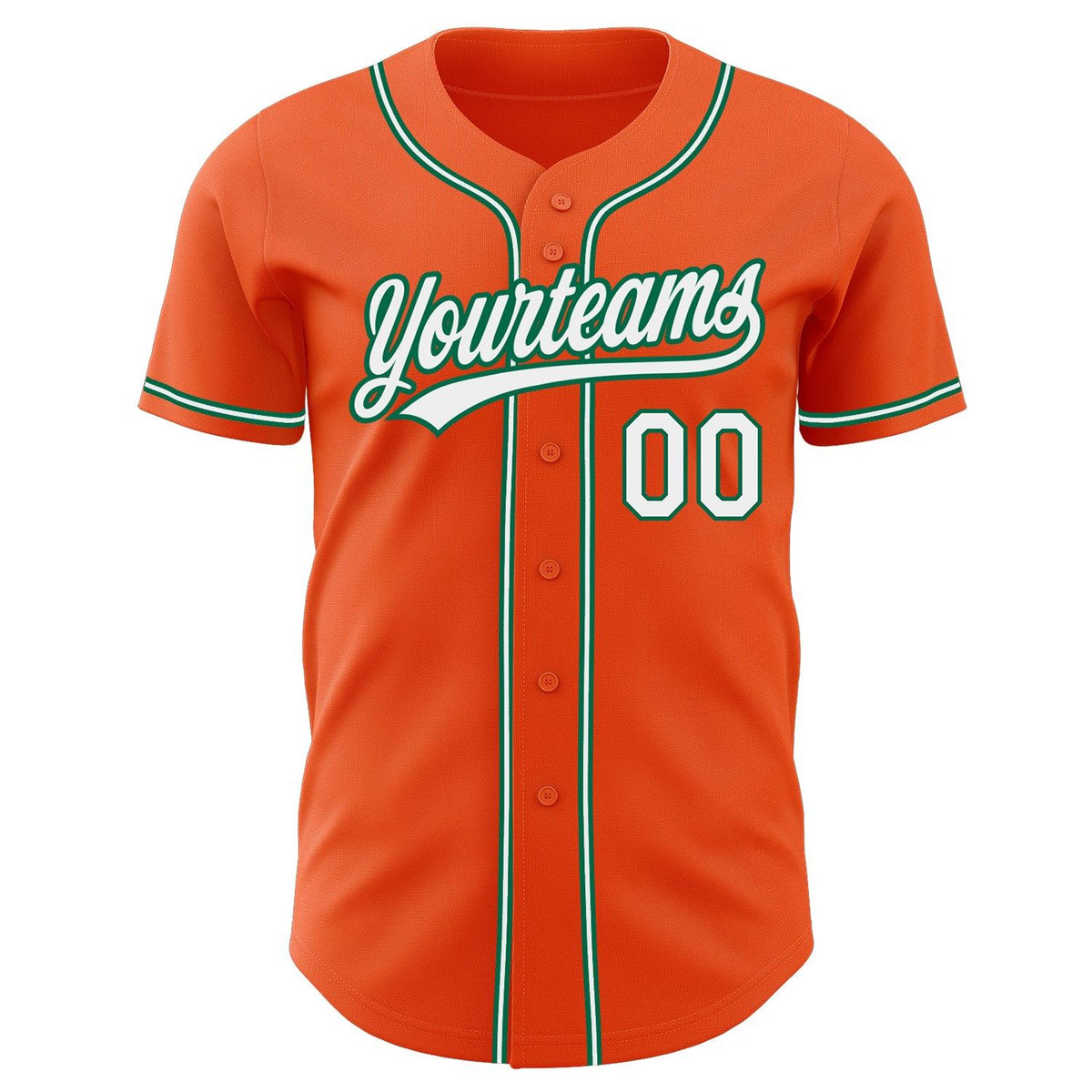 custom orange white kelly green authentic baseball jersey zbzqofkm.jpg