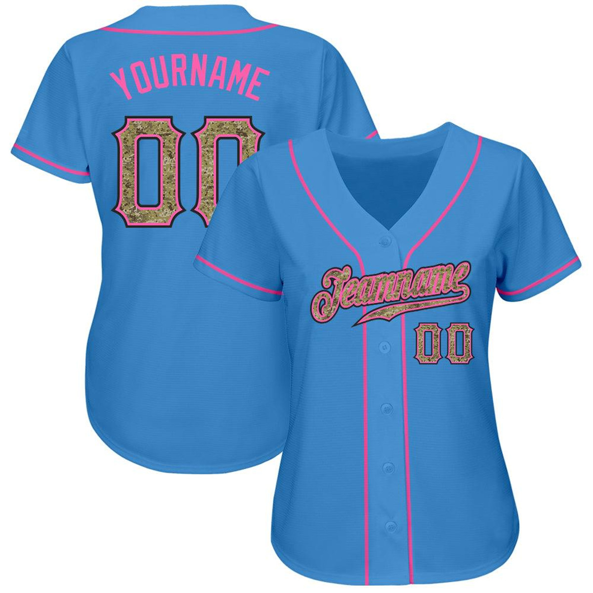 custom powder blue camo pink authentic baseball jersey uqvn5owm.jpg