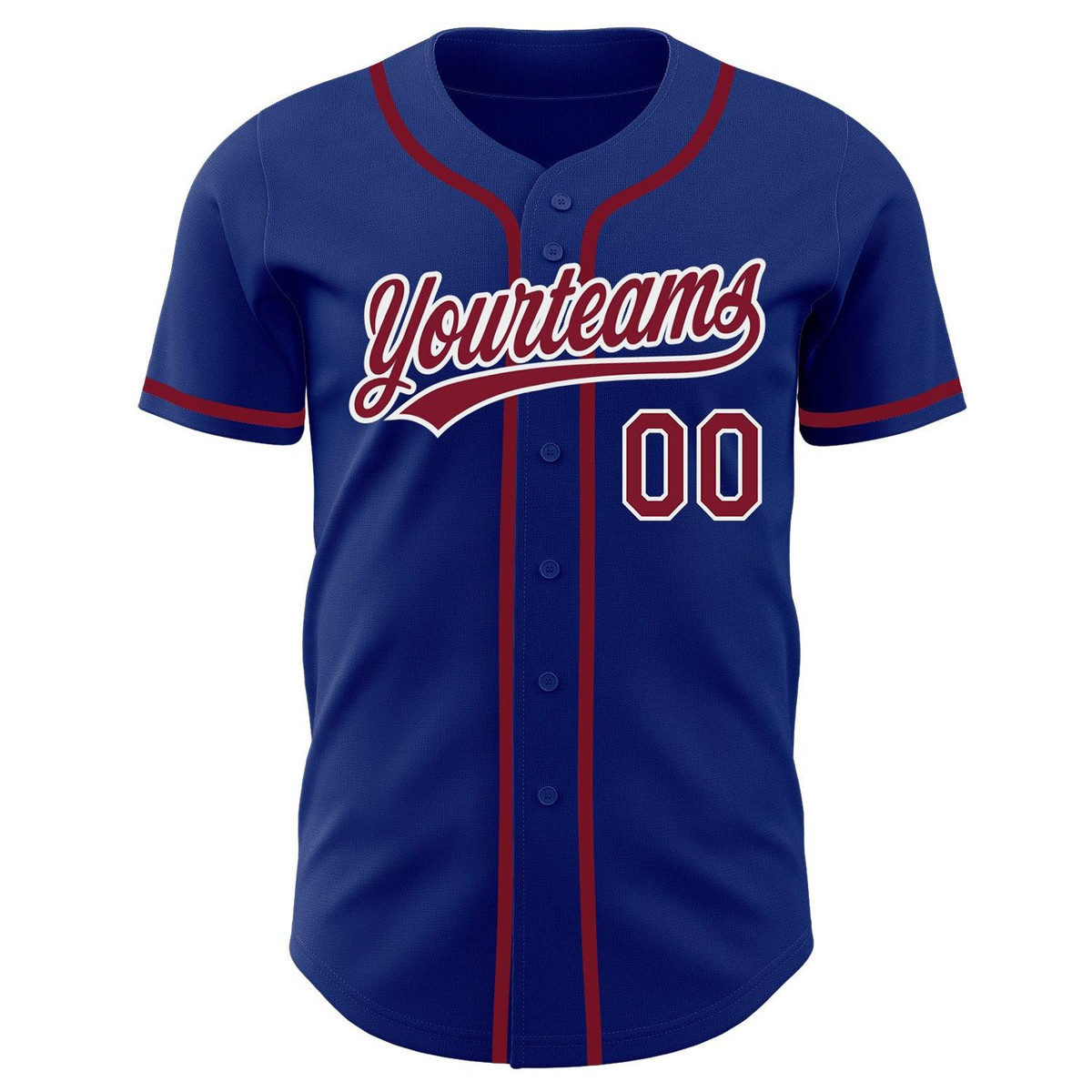 custom royal crimson white authentic baseball jersey uivko4yy.jpg