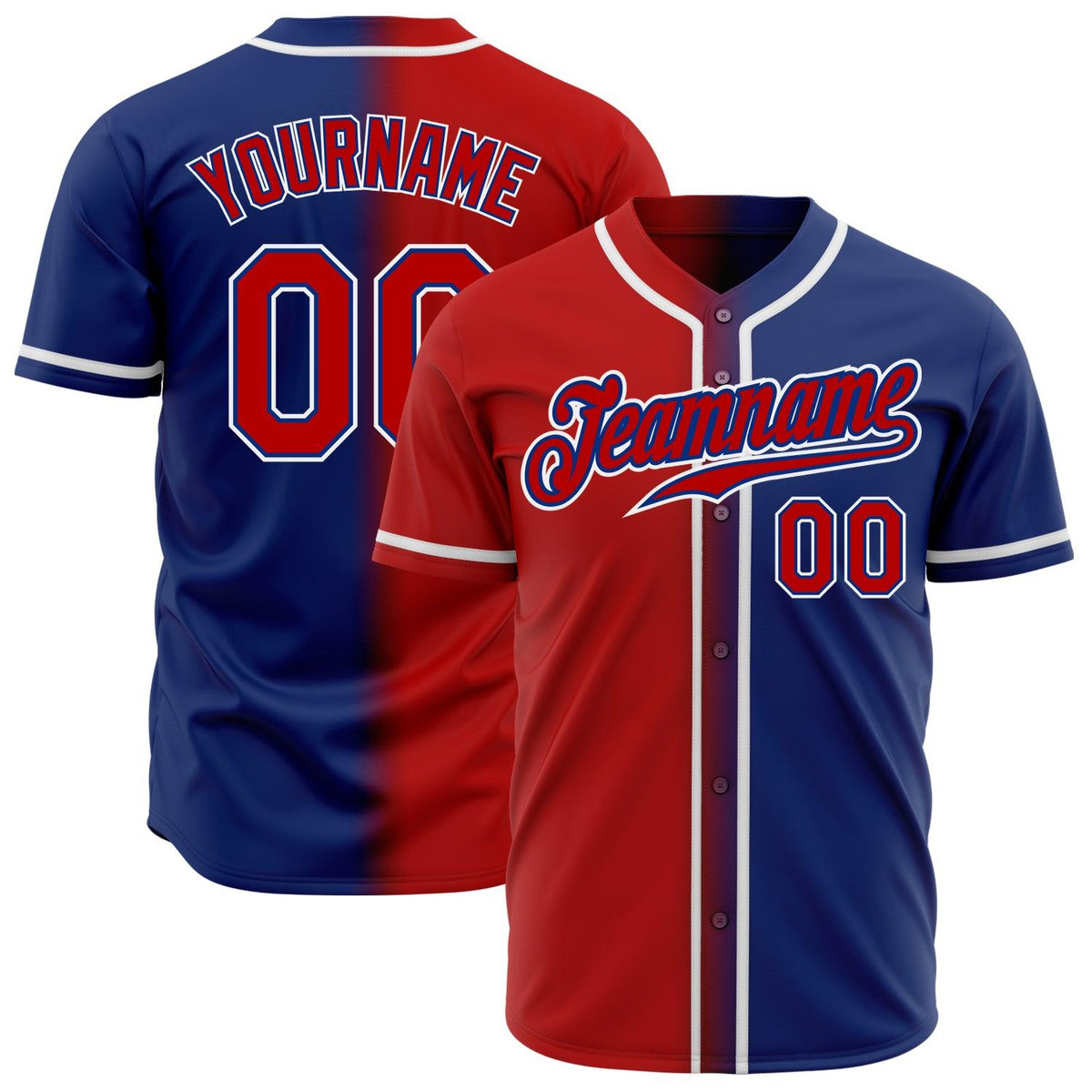 custom royal red white authentic gradient fashion baseball jersey jcerssqr.jpg