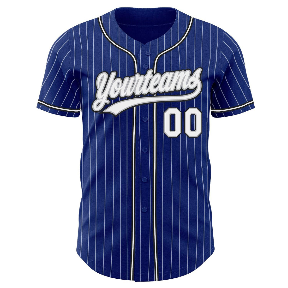custom royal white pinstripe white gray black authentic baseball jersey oklbqmz4.jpg