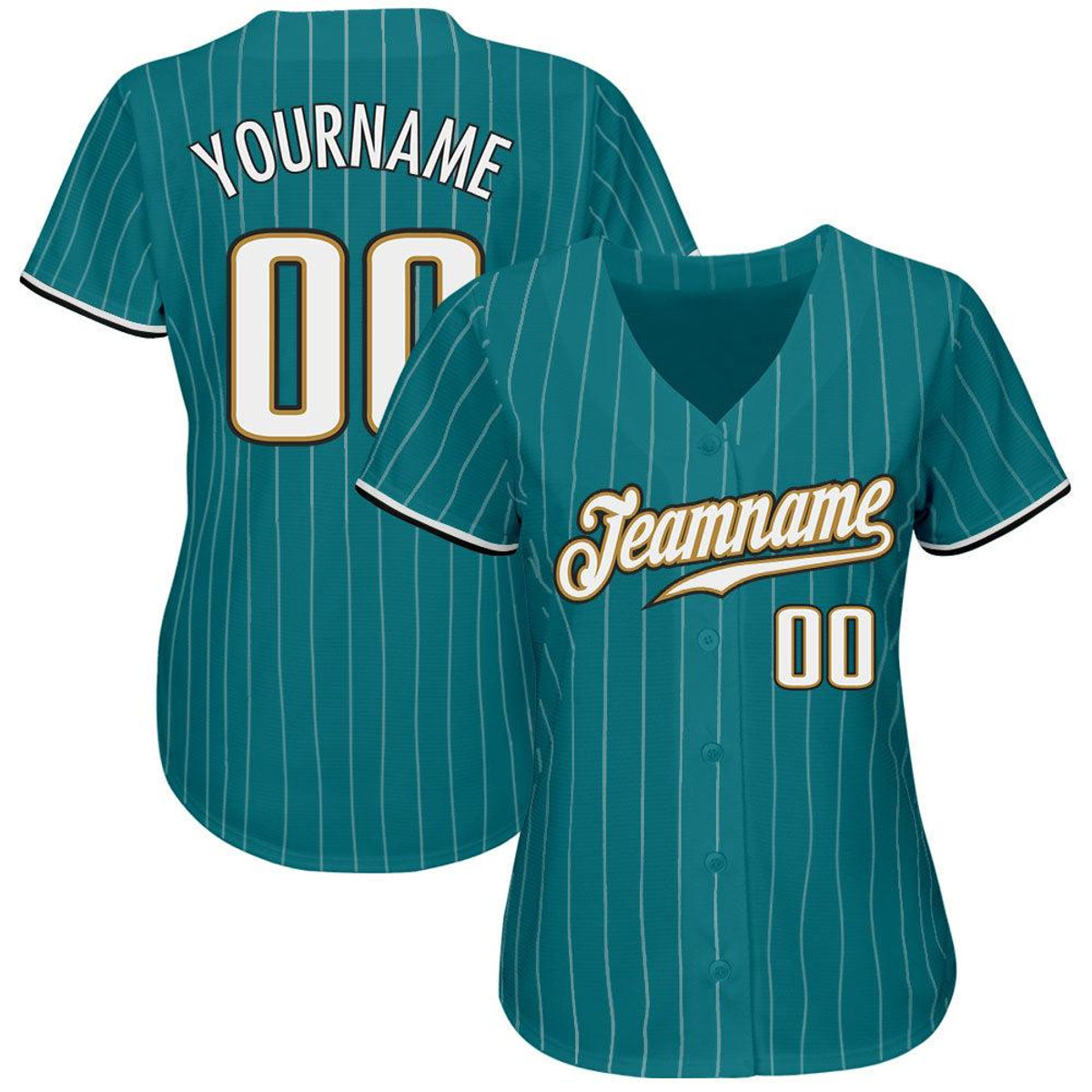 custom teal white pinstripe white old gold authentic baseball jersey r2dwtoeq.jpg
