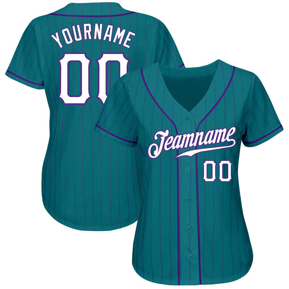 custom teal purple pinstripe white purple authentic baseball jersey t4l3xo04.jpg