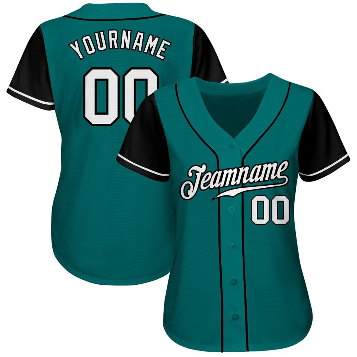 custom teal white black authentic two tone baseball jersey d54tnczm.jpg