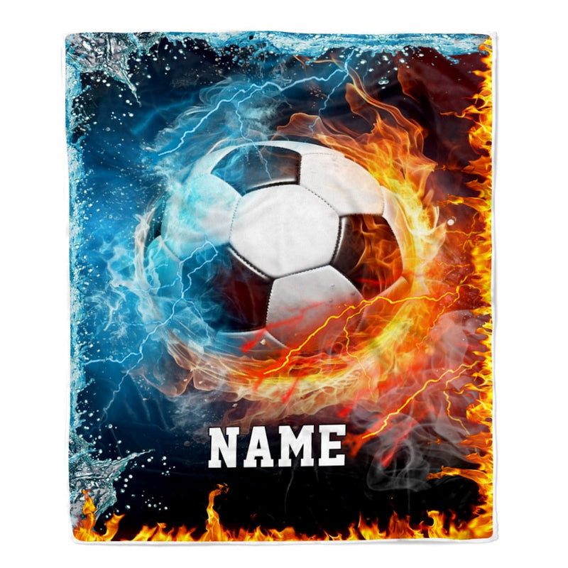 Personalized Soccer Blanket Fire Water A Nice Night American Flag Printed 3D Sport Lover Kids Men Women Birthday Christmas Customized Fleece Blanket Blanket mockup 1 800x.jpg