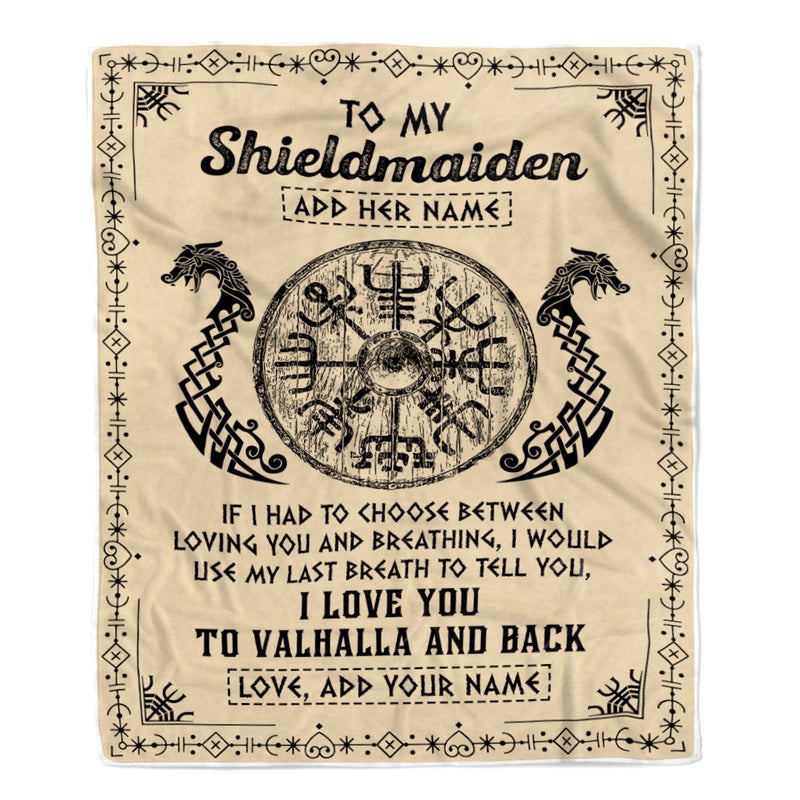 Personalized To My Shieldmaiden Blanket Viking I Love You Valhalla Wife Viking Blanket For Women Girlfriend Birthday Gifts Christmas Custom Fleece Blanket Blanket mockup 1 800x.jpg