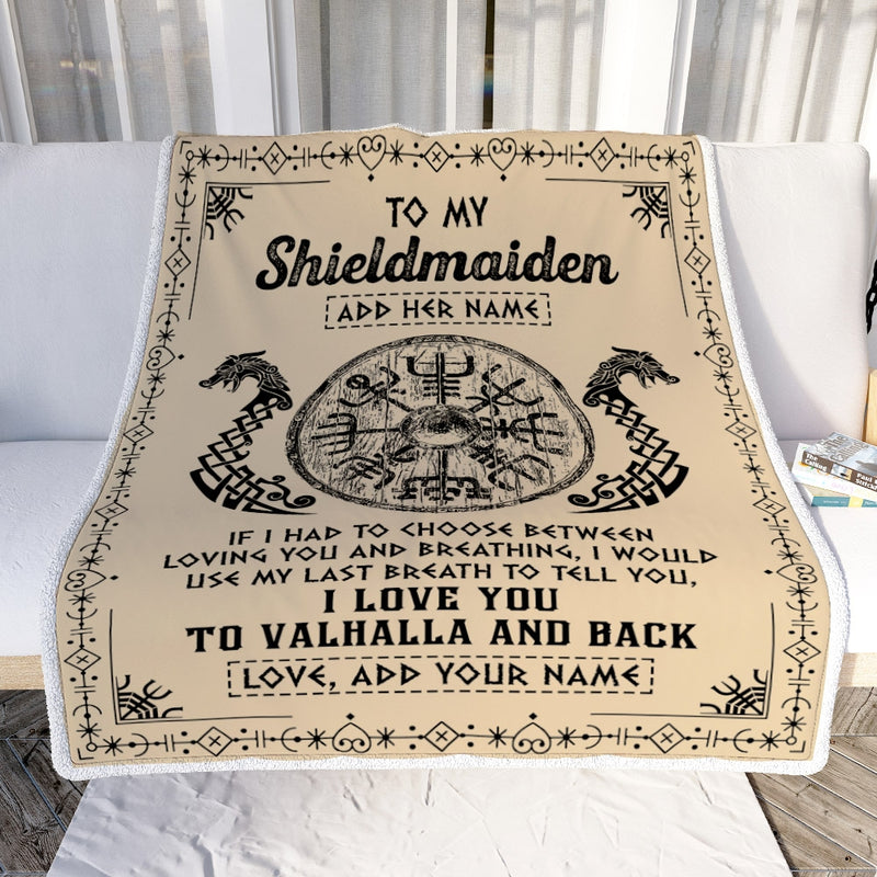 Personalized To My Shieldmaiden Blanket Viking I Love You Valhalla Wife Viking Blanket For Women Girlfriend Birthday Gifts Christmas Custom Fleece Blanket Blanket mockup 2 800x.jpg