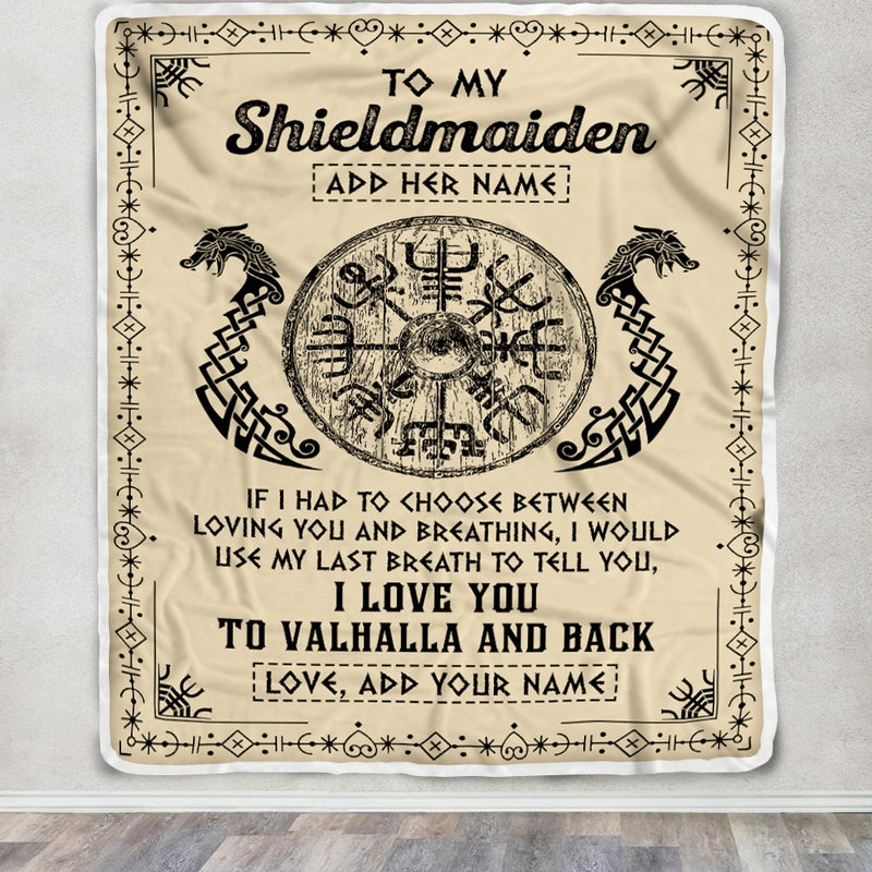 Personalized To My Shieldmaiden Blanket Viking I Love You Valhalla Wife Viking Blanket For Women Girlfriend Birthday Gifts Christmas Custom Fleece Blanket Blanket mockup 3 800x.jpg