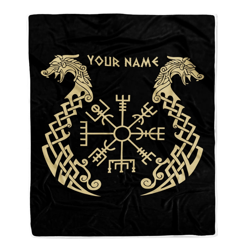 Personalized Custom Name Viking Nordic Scandinavian Norse Runes for Men Women Mom Dad Lovers Birthday Christmas Bed Quilt Fleece Throw Blanket Blanket mockup 1 800x.jpg