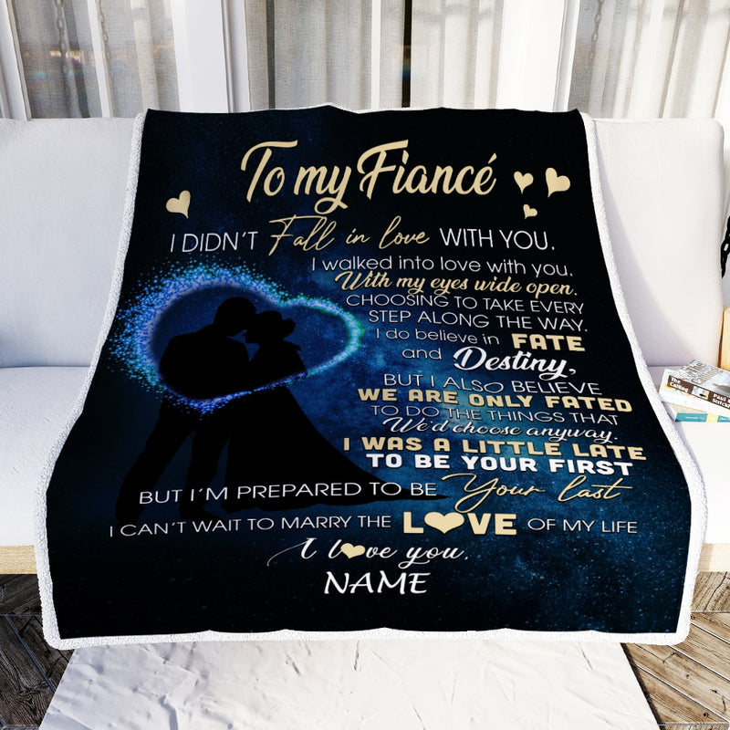 Personalized To My Fiance Blankets Fall In Love With You Future Husband Fiance Birthday Valentine s Day Christmas Customized Fleece Blanket Blanket mockup 2 800x.jpg