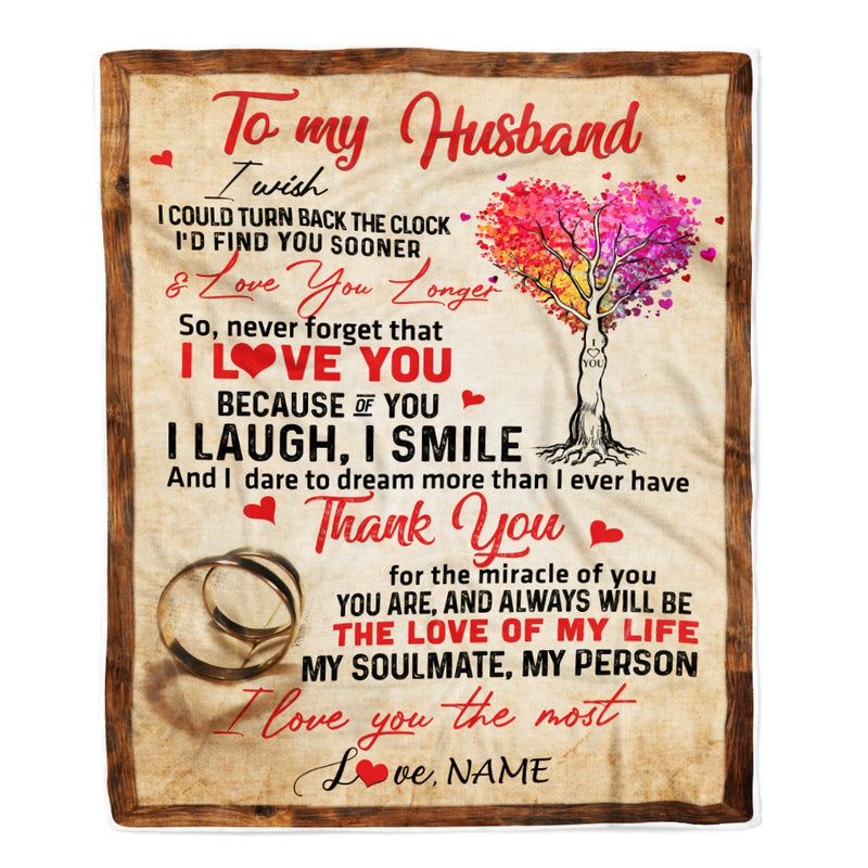 Personalized To My Husband Blankets From Wife Never Forget That I Love You Husband Birthday Wedding Anniversary Christmas Customized Fleece Blanket Blanket mockup 1 800x.jpg