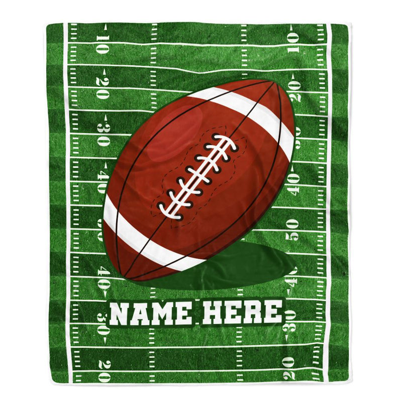 Personalized Football Blanket For Boy Girl American Football Field Custom Name Baby Men Women Birthday Christmas Customized Fleece Blanket Blanket mockup 1 800x.jpg