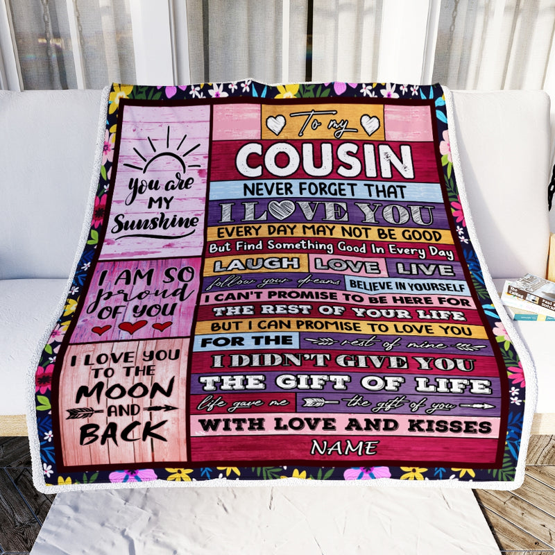 Personalized to My Cousin Blanket from Family Wood Laugh Love Live Believe Cousin Birthday Thanksgiving Christmas Customized Fleece Throw Blanket Blanket mockup 2 800x.jpg