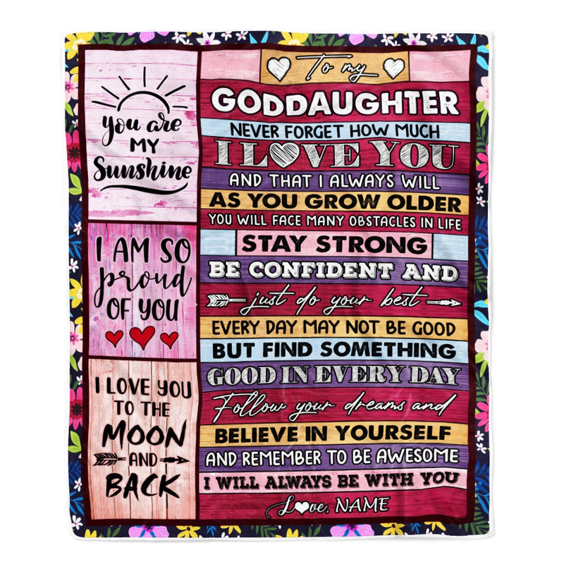 Personalized To My Goddaughter Blanket From Godmother Proud Of You I Love You Wood Goddaughter Birthday Christmas Customized Fleece Blanket Blanket mockup 1 800x.jpg
