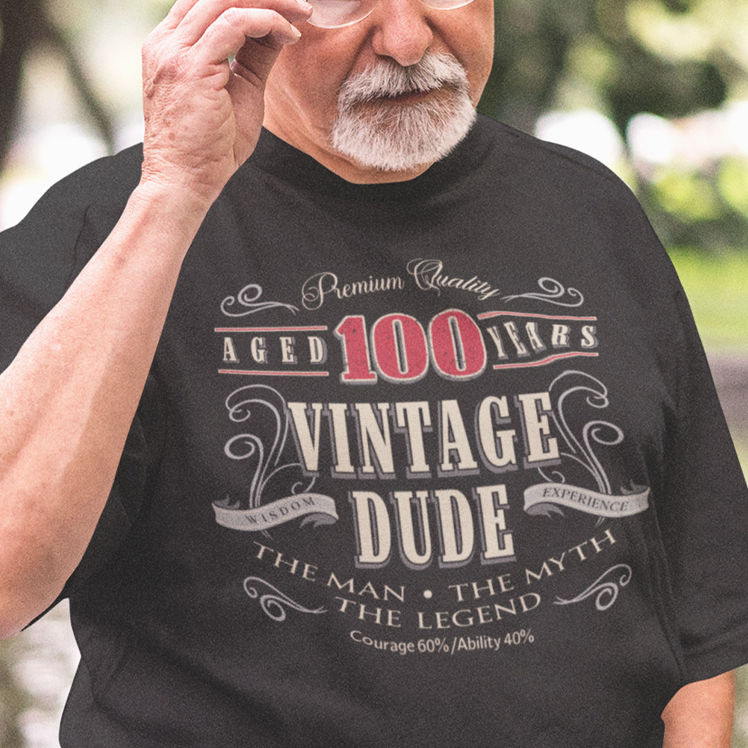 100th Birthday Shirt Limited Edition Aged To Perfection.jpg